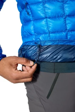 Insulated Jackets-Rab Mens Mythic Alpine Light Jacket - Maya Blue