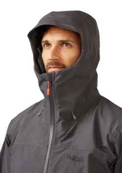 Waterproof Jackets-Rab Mens Namche GTX Jacket - Graphene