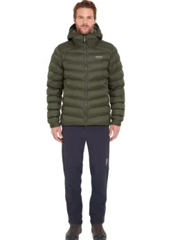 Insulated Jackets-Rab Mens Nebula Pro Jacket - Army