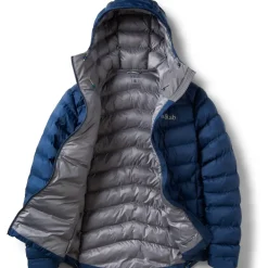 Insulated Jackets-Rab Mens Nebula Pro Jacket - Tempest Blue