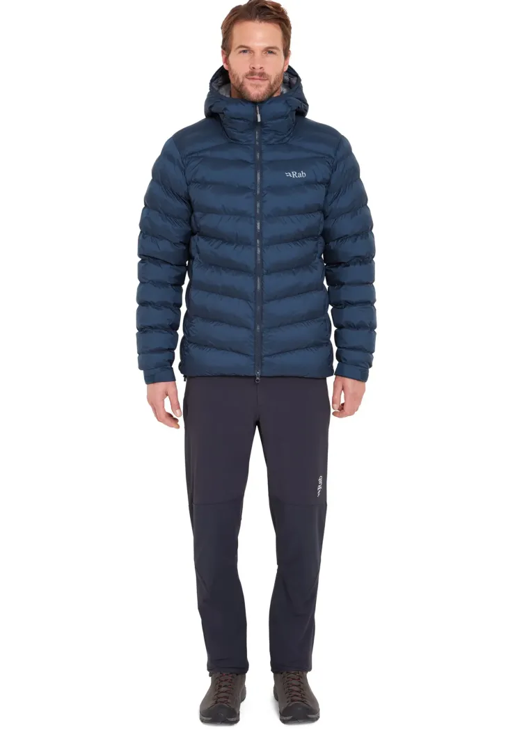 Insulated Jackets-Rab Mens Nebula Pro Jacket - Tempest Blue