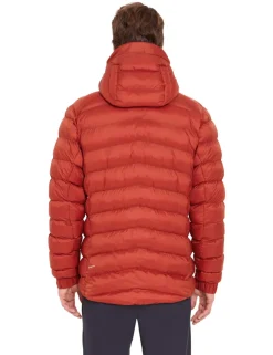 Insulated Jackets-Rab Mens Nebula Pro Jacket - Tuscan Red