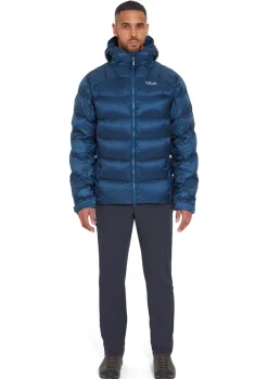 Insulated Jackets-Rab Mens Neutrino Pro Jacket - Tempest Blue