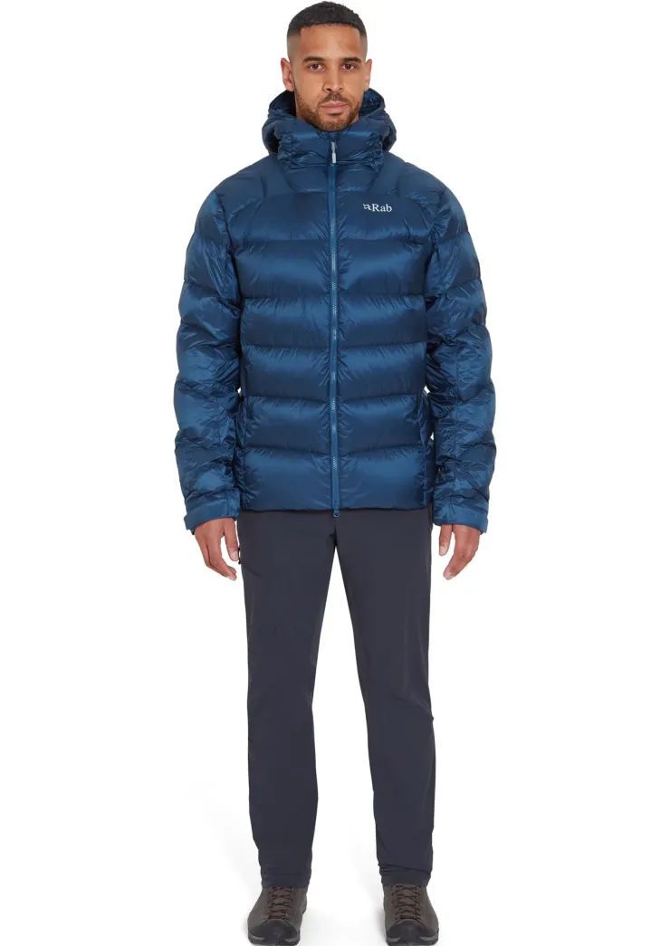 Insulated Jackets-Rab Mens Neutrino Pro Jacket - Tempest Blue