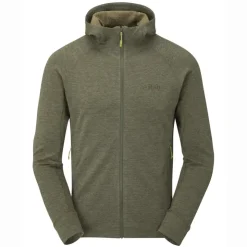 Fleece & Mid Layer-Rab Mens Nexus Hoody - Light Khaki