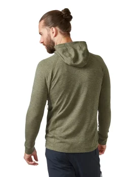 Fleece & Mid Layer-Rab Mens Nexus Hoody - Light Khaki