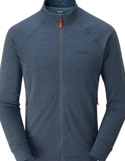 Fleece & Mid Layer-Rab Mens Nexus Jacket - Steel
