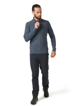 Fleece & Mid Layer-Rab Mens Nexus Jacket - Steel