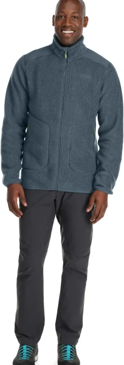 Fleece & Mid Layer-Rab Mens Outpost Jacket - Orion Blue