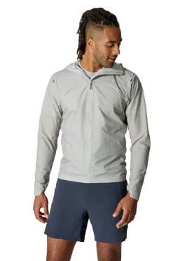 Waterproof Jackets-Rab Mens Phantom Jacket - Light Zinc