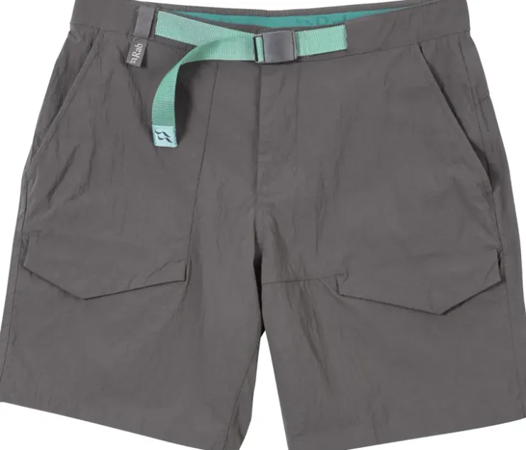 Shorts-Rab Mens Rowtor Shorts - Anthracite