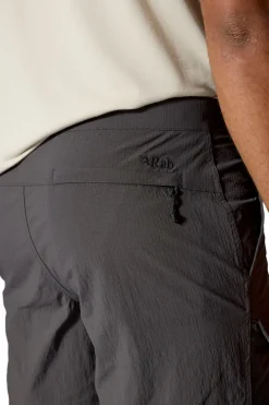 Shorts-Rab Mens Rowtor Shorts - Anthracite