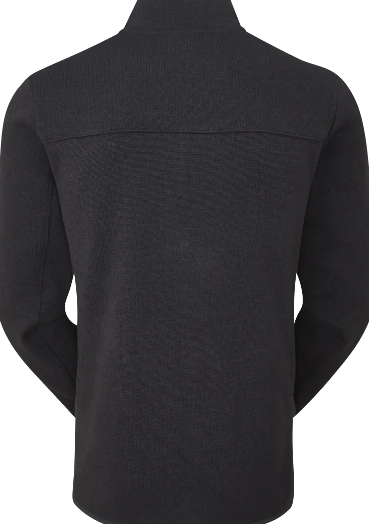 Fleece & Mid Layer-Rab Mens Ryvoan Pull-On - Ebony