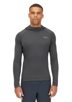 T-Shirts & Baselayers-Rab Mens Sonic Hoody - Graphene