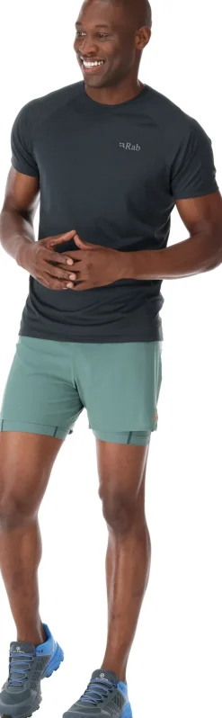 T-Shirts & Baselayers-Rab Mens Sonic Tee - Beluga