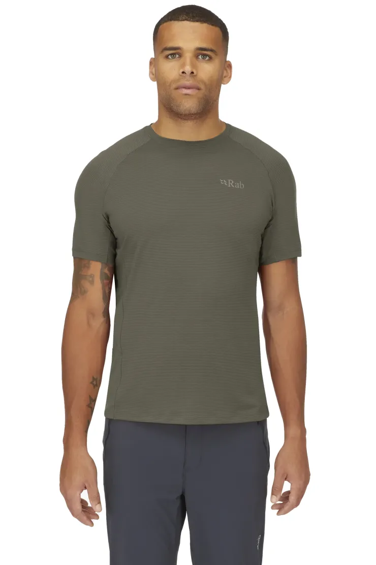 T-Shirts & Baselayers-Rab Mens Sonic Tee - Light Khaki