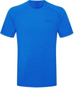 T-Shirts & Baselayers-Rab Mens Sonic Tee - Maya Blue