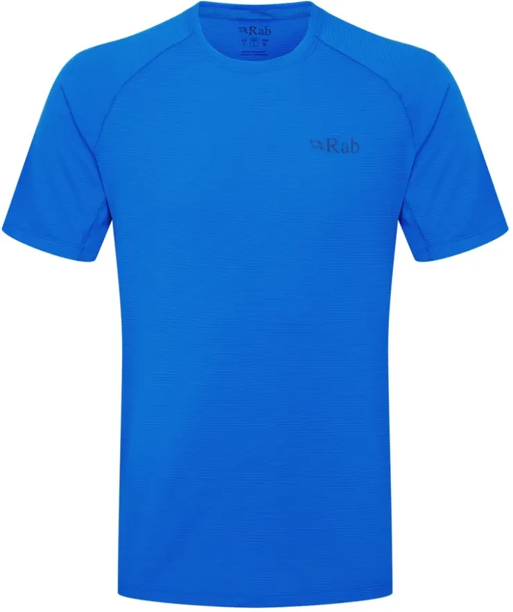 T-Shirts & Baselayers-Rab Mens Sonic Tee - Maya Blue