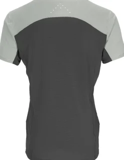 T-Shirts & Baselayers-Rab Mens Sonic Ultra Tee - Light Zinc-Graphene