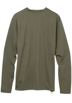 Fleece & Mid Layer-Rab Mens Staden Crew - Army