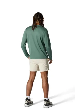 Fleece & Mid Layer-Rab Mens Staden Crew - Sage