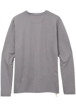 Fleece & Mid Layer-Rab Mens Staden Crew - Zinc