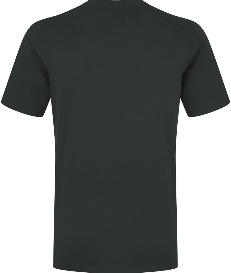 T-Shirts & Baselayers-Rab Mens Stance Logo Tee - Beluga-Pollen