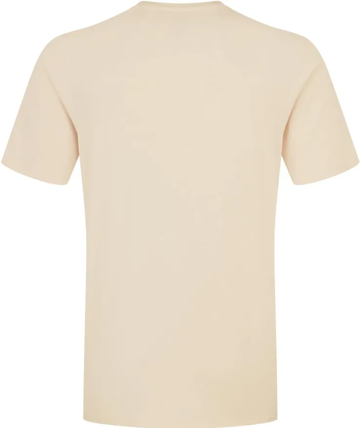 T-Shirts & Baselayers-Rab Mens Stance Logo Tee - Ecru
