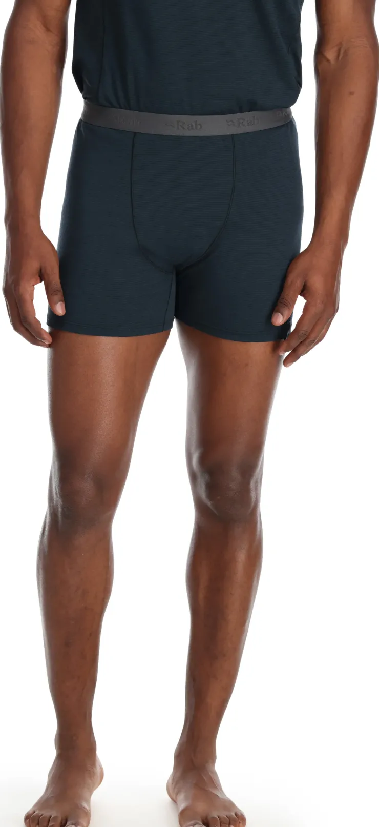 Underwear-Rab Mens Syncrino Boxers - Beluga