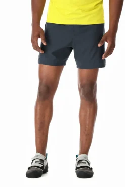 Shorts-Rab Mens Talus Active Shorts - Ebony