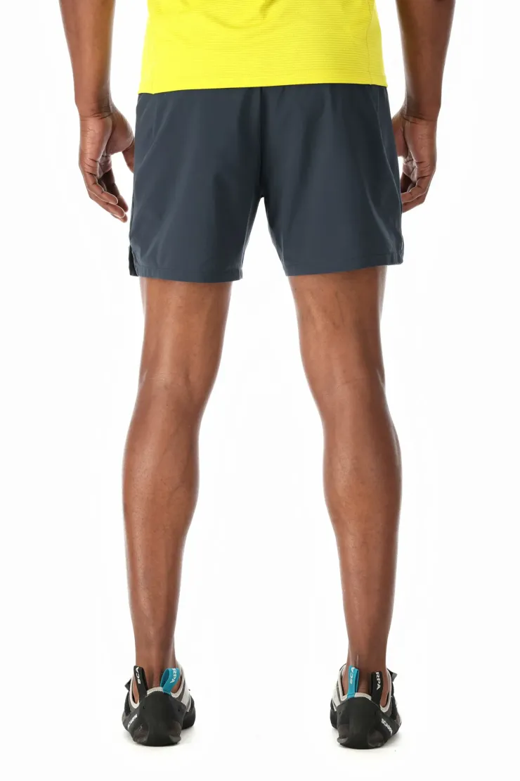 Shorts-Rab Mens Talus Active Shorts - Ebony