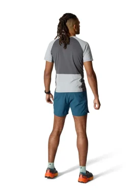 Shorts-Rab Mens Talus Active Shorts - Tempest Blue