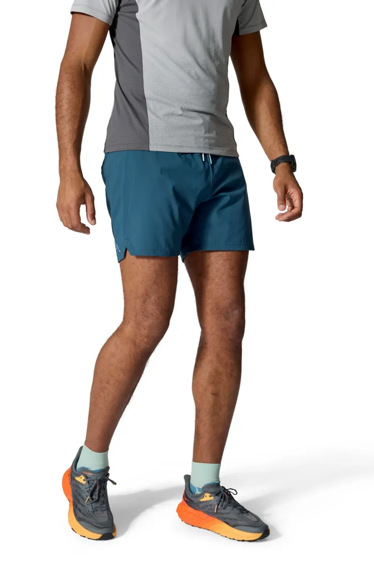 Shorts-Rab Mens Talus Active Shorts - Tempest Blue