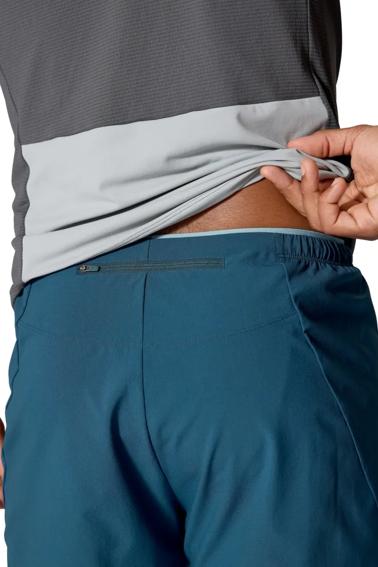 Shorts-Rab Mens Talus Active Shorts - Tempest Blue