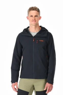 Softshell Jackets-Rab Mens Torque Jacket - Beluga