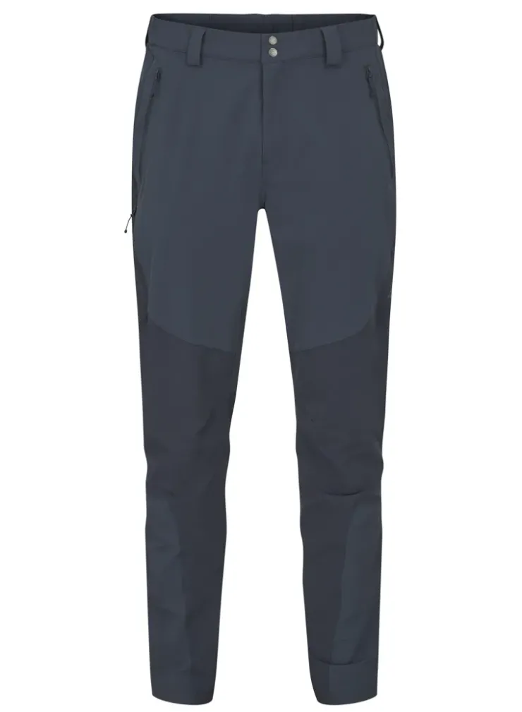 Trousers & Leg Wear-Rab Mens Torque Mountain Pants - Tempest Blue-Deep Ink