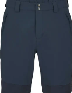 Shorts-Rab Mens Torque Mountain Shorts - Tempest Blue-Deep Ink
