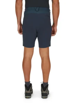 Shorts-Rab Mens Torque Mountain Shorts - Tempest Blue-Deep Ink