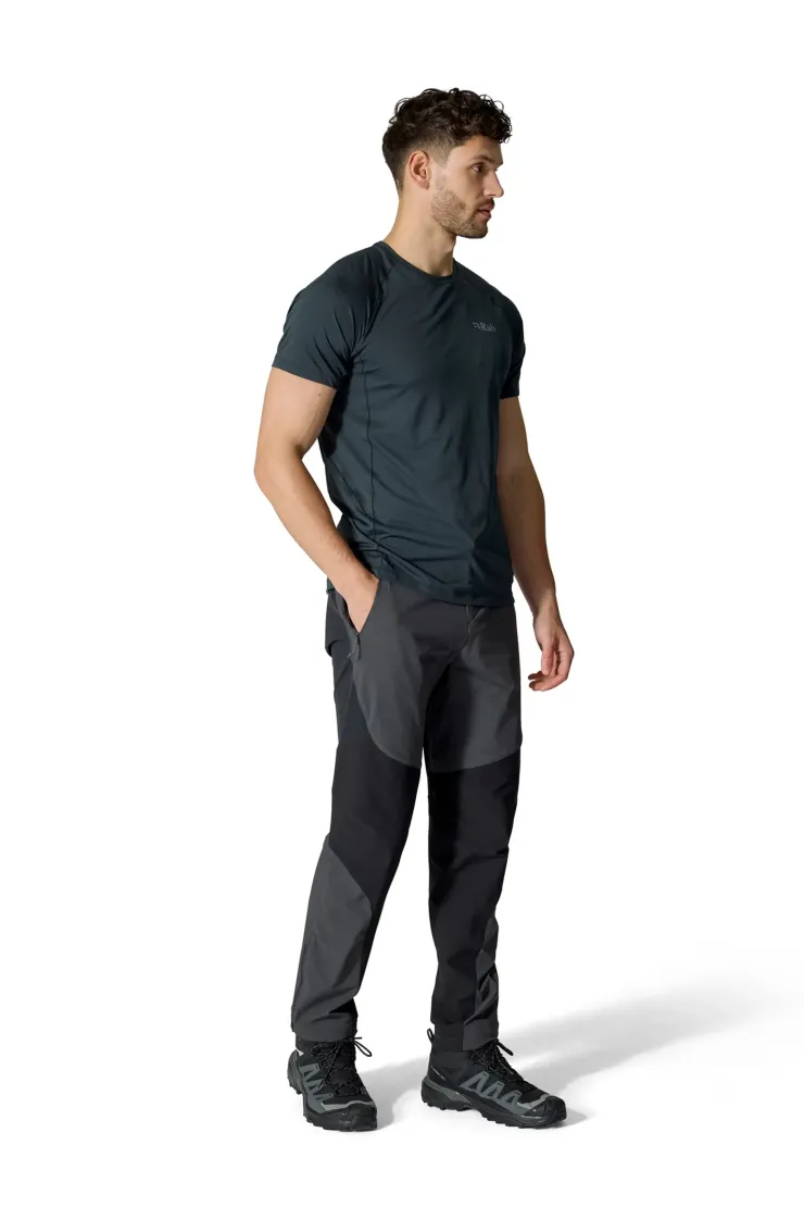 Trousers & Leg Wear-Rab Mens Torque Pants - Anthracite