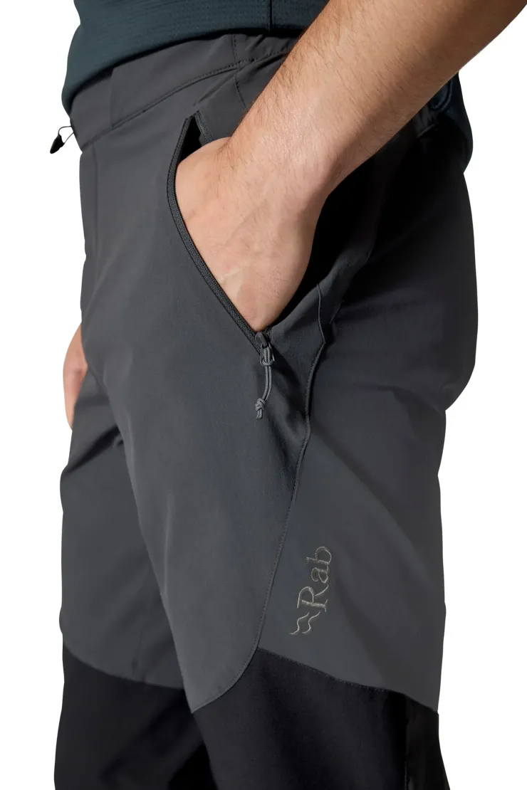 Trousers & Leg Wear-Rab Mens Torque Pants - Anthracite