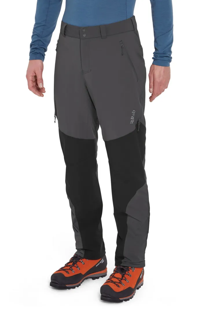 Trousers & Leg Wear-Rab Mens Torque VR Pants - Anthracite