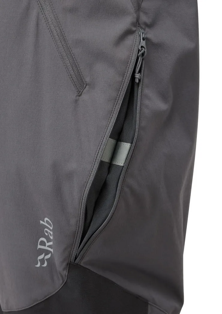 Trousers & Leg Wear-Rab Mens Torque VR Pants - Anthracite