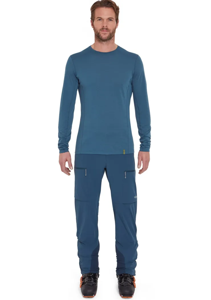 Trousers & Leg Wear-Rab Mens Tour Pants - Tempest Blue