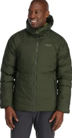 Insulated Jackets-Rab Mens Valiance Jacket - Army