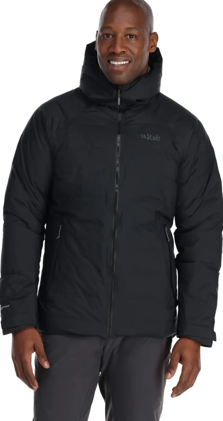 Insulated Jackets-Rab Mens Valiance Jacket - Black