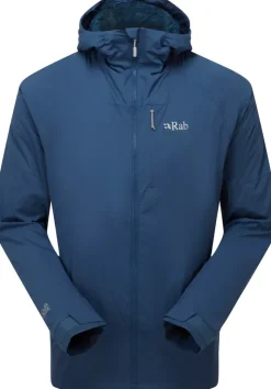Softshell Jackets-Rab Mens Vapour-Rise Summit Jacket - Tempest Blue