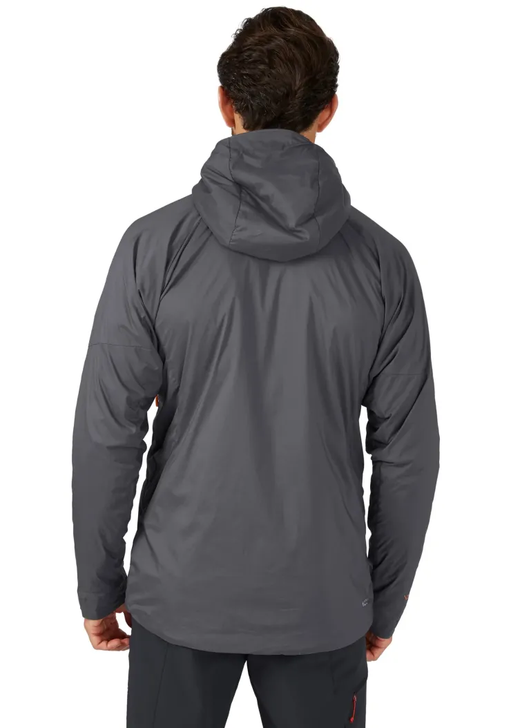 Softshell Jackets-Rab Mens Vapour-Rise Summit Jacket - Graphene