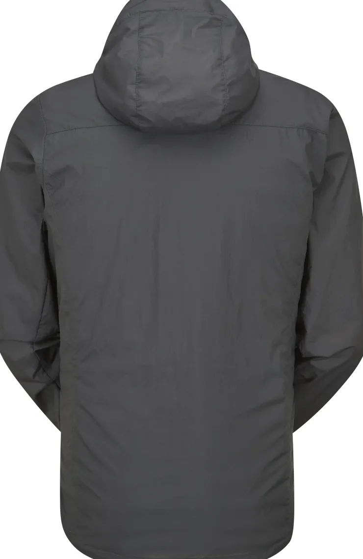 Windshirts-Rab Mens Vital Hoody - Graphene-Marmalade