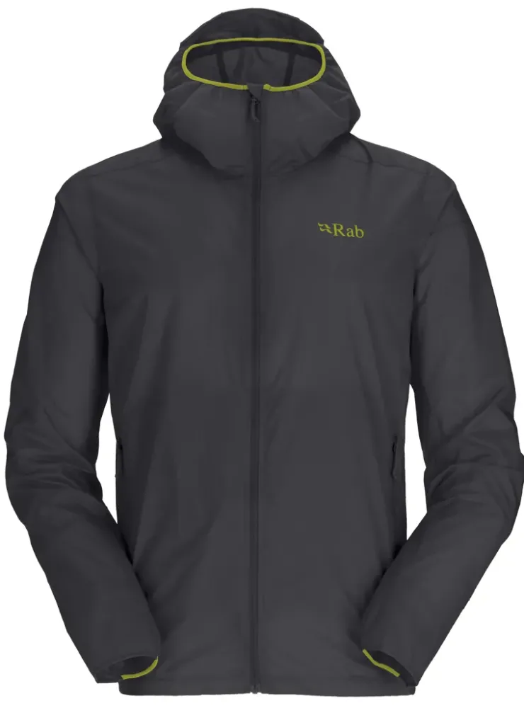 Windshirts-Rab Mens Vital Hoody - Graphene