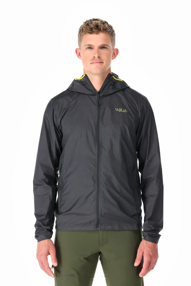 Windshirts-Rab Mens Vital Hoody - Graphene